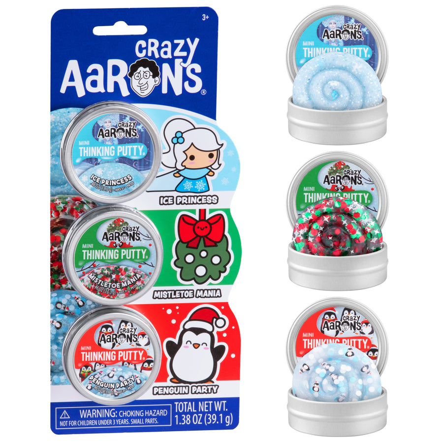 Christmas 2" Fidget Three Pack Q4